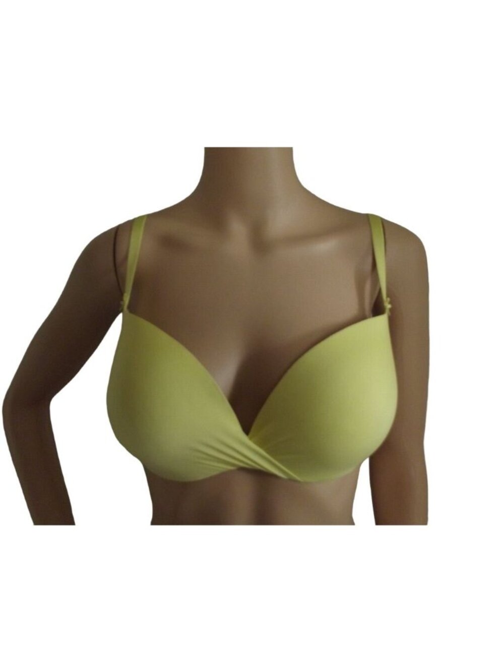Victoria's Secret Plunge Bra Womens 32DD yellow